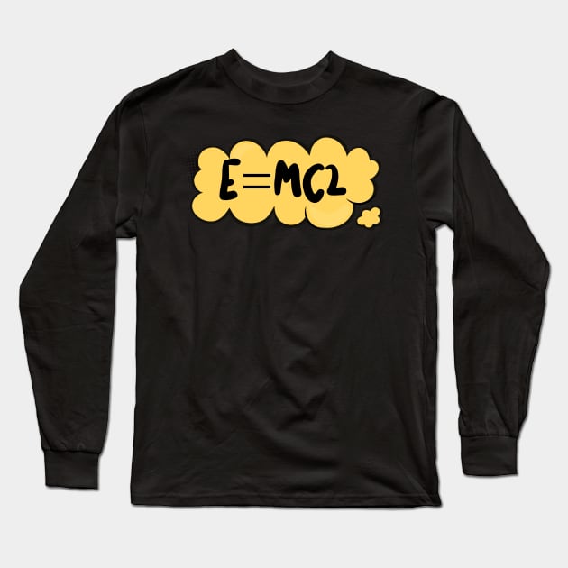 Funny Physics Equation Long Sleeve T-Shirt by ForEngineer